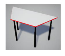 Стол ученический трапеция - fgospostavki.ru - Апрелевка