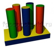 Полоса препятствий № 1 (с цилиндрами) - fgospostavki.ru - Апрелевка