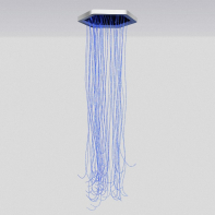 Потолочная светодиодная панель с фиброоптическим душем - fgospostavki.ru - Апрелевка