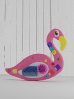 Бизиборд «Розовый фламинго» - fgospostavki.ru - Апрелевка