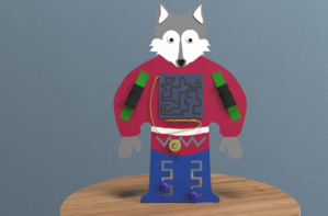 Бизиборд «Серый волчонок» - fgospostavki.ru - Апрелевка