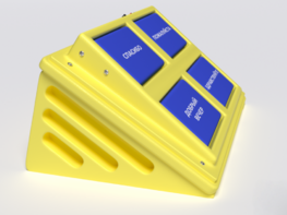 Игровой коммуникатор 4-х кнопочный желтый - fgospostavki.ru - Апрелевка