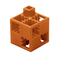 Кубик-основание коричневый 20х20 Artec - fgospostavki.ru - Апрелевка