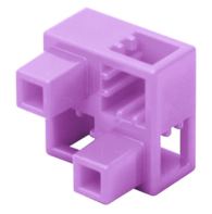 Половина куба тип В светло-фиолетовая Artec - fgospostavki.ru - Апрелевка