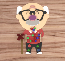 Бизиборд «Дорогой дедушка» - fgospostavki.ru - Апрелевка