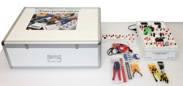 Учебный программно аппаратный комплекс «Электротехника для школ», исполнение настольное, ручное, кейс - fgospostavki.ru - Апрелевка