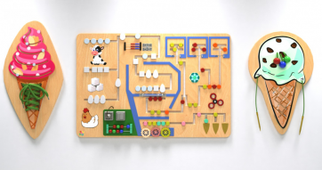 Комплект бизибордов «Фабрика мороженого» - fgospostavki.ru - Апрелевка