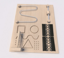 Настенная панель для эрготерапии - fgospostavki.ru - Апрелевка