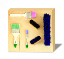 Тактильно-развивающая панель с мягкими кисточками - fgospostavki.ru - Апрелевка