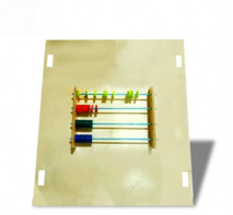 Тактильно-развивающая панель «Цветные счеты» - fgospostavki.ru - Апрелевка