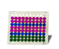 Тактильно-развивающая панель «Цветные фигурки» - fgospostavki.ru - Апрелевка