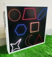 Панель интерактивная со светящимися цветными фигурами - fgospostavki.ru - Апрелевка