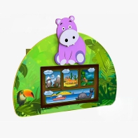 Сенсорный настенный коррекционно-развивающий комплекс Бегемотик - fgospostavki.ru - Апрелевка