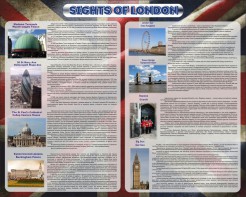 Стенд "Достопримечательности Великобритании" - fgospostavki.ru - Апрелевка