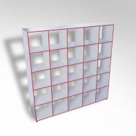 Шкаф открытый многосекционный ТР25 ЛДСП - fgospostavki.ru - Апрелевка