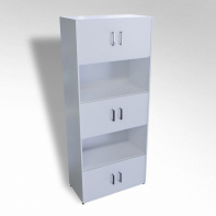 Шкаф широкий полуоткрытый ТР4 ЛДСП  - fgospostavki.ru - Апрелевка