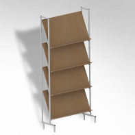 Стеллаж на металлокаркасе демонстрационный - fgospostavki.ru - Апрелевка