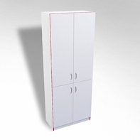 Стеллаж закрытый А-310 ТР ЛДСП  - fgospostavki.ru - Апрелевка