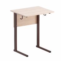 Стол ученический одноместный на прямоугольной трубе - fgospostavki.ru - Апрелевка