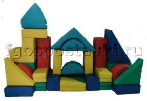 Мягкий модуль-конструктор "Стройка" (26 элементов) - fgospostavki.ru - Апрелевка