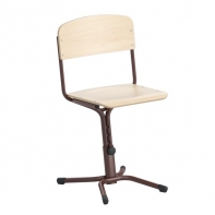 Стул ученический регулируемый на круглой трубе - fgospostavki.ru - Апрелевка