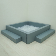 Сухой бассейн с шариками и RGB-подсветкой 140х140 см - fgospostavki.ru - Апрелевка