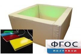 Сухой бассейн интерактивный с клавишами управления (150х150х66 сантиметров) - fgospostavki.ru - Апрелевка