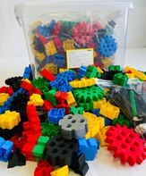 Конструктор Шестеренки (STEM Junior) 300 деталей  - fgospostavki.ru - Апрелевка