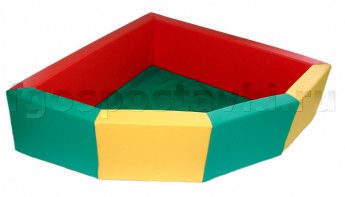 Сухой бассейн угловой (без рисунка) - fgospostavki.ru - Апрелевка