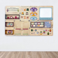 «Уголок дежурных по столовой» - Дидактическая настенная панель - fgospostavki.ru - Апрелевка