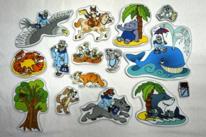 Дидактический набор навесных элементов «Сказка «Доктор Айболит» - fgospostavki.ru - Апрелевка