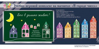 "В городе чисел". Для лучшего понимания и запоминания состава чисел первого десятка - fgospostavki.ru - Апрелевка