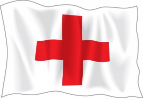 Флаг Красного креста - fgospostavki.ru - Апрелевка