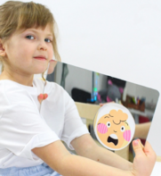 Зеркало логопедическое с отверстием - fgospostavki.ru - Апрелевка