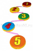 Дорожка "Змейка-шагайка-геометрическая" с цифрами - fgospostavki.ru - Апрелевка