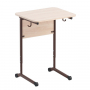 Стол ученический одноместный. Регулируемый по высоте - fgospostavki.ru - Апрелевка