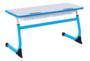 Парта SMARTY двухместная регулируемая по высоте с антивандальной кромкой - fgospostavki.ru - Апрелевка