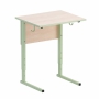 Стол ученический регулируемый (одноместный) на прямоугольной трубе - fgospostavki.ru - Апрелевка