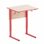 Стол ученический регулируемый (одноместный) на прямоугольной трубе - fgospostavki.ru - Апрелевка