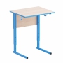 Стол ученический регулируемый (одноместный) на прямоугольной трубе - fgospostavki.ru - Апрелевка