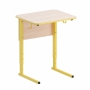 Стол ученический регулируемый (одноместный) на прямоугольной трубе - fgospostavki.ru - Апрелевка