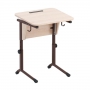 Стол ученический с наклоном столешницы (0-24°) на плоскоовальной трубе - fgospostavki.ru - Апрелевка