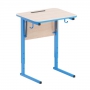 Стол ученический с наклоном столешницы (0-24°) на прямоугольной трубе - fgospostavki.ru - Апрелевка
